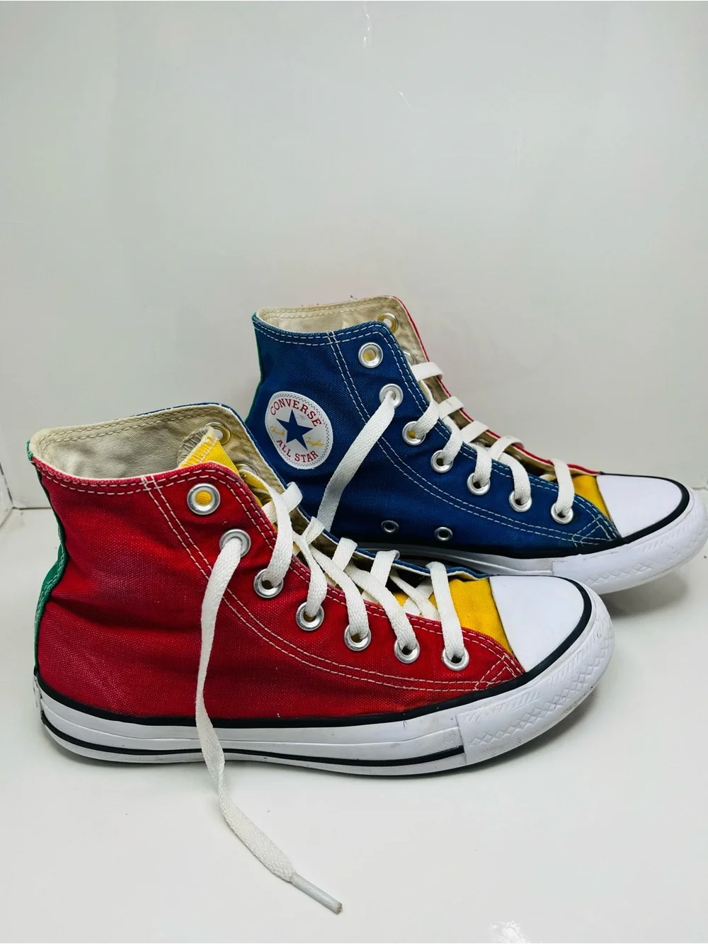 Converse Chuck Taylor All Star Hi Unisex 4 Boy - 6 Girl Multi Colorblock Sneaker